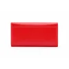 Tył portfela damskiego Puccini – minimalistyczne wykończenie / Back of Puccini women's wallet – clean and minimal finish